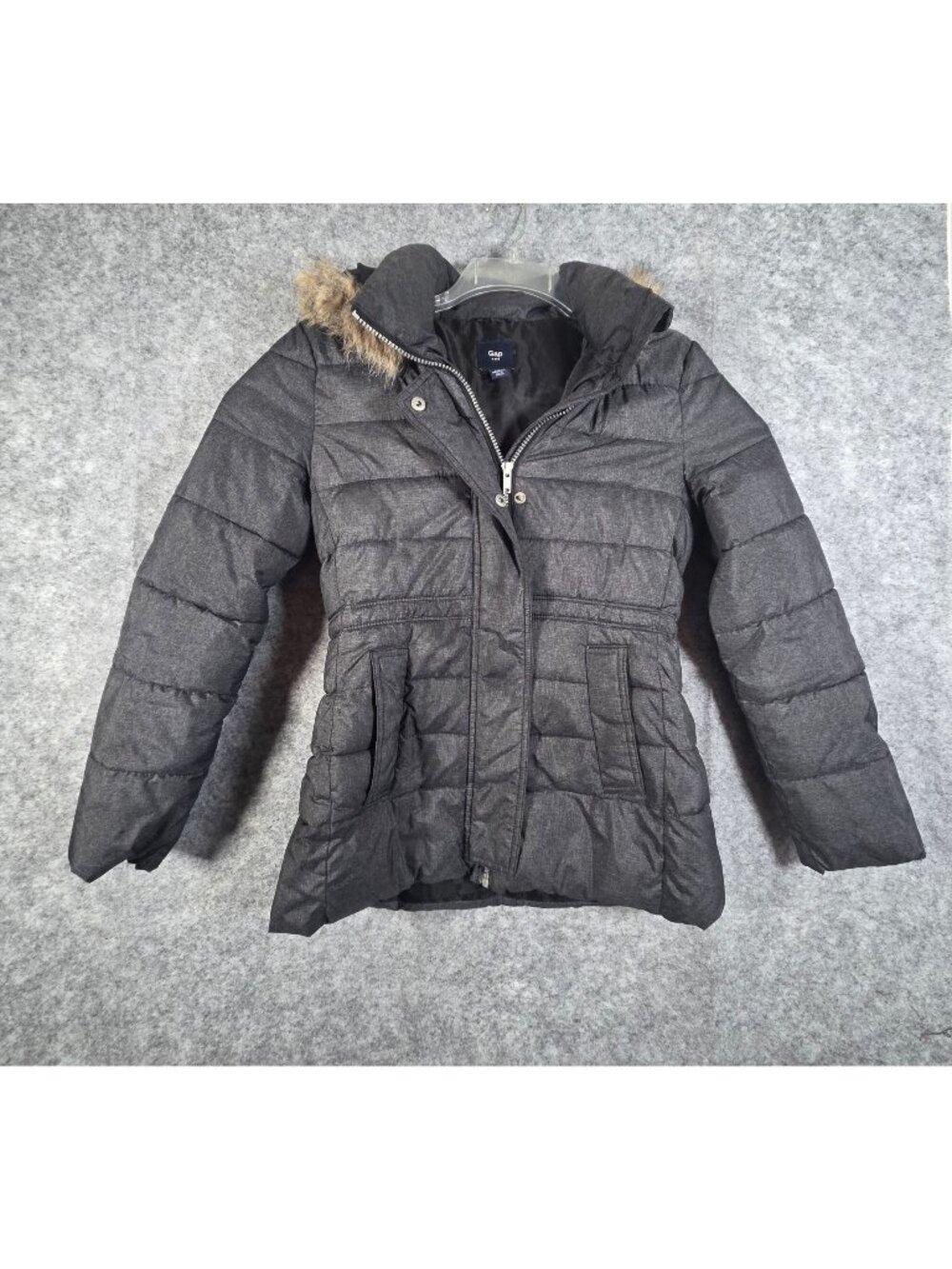 Gap Factory Women's Hooded Puffer Coat Black Size XS